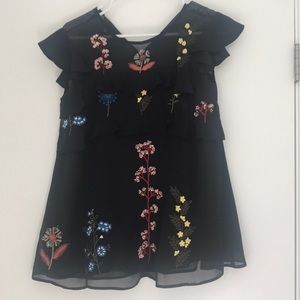 Anthropologie Ranna Gill embroidered blouse!